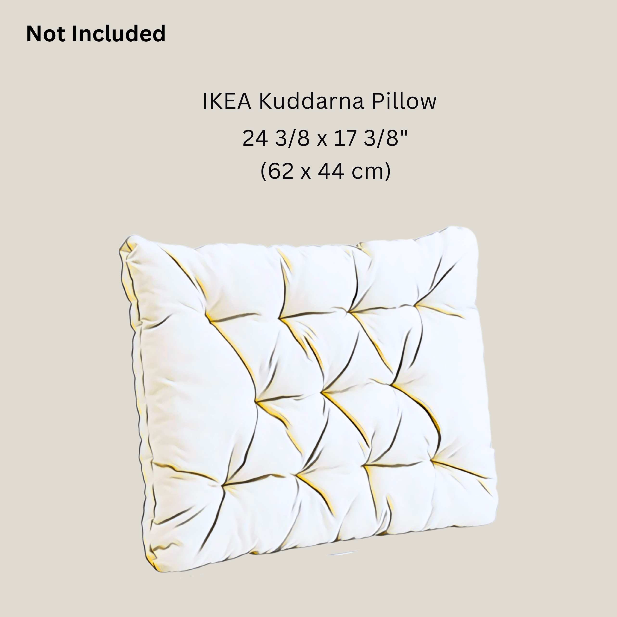 Rockin Cushions IKEA Outdoor Slipcovers 2 Pack Outdoor Pillow Covers | Green Banana Leaf Jungle Print | Compatible with IKEA Duvholmen and Kuddarna Cushions
